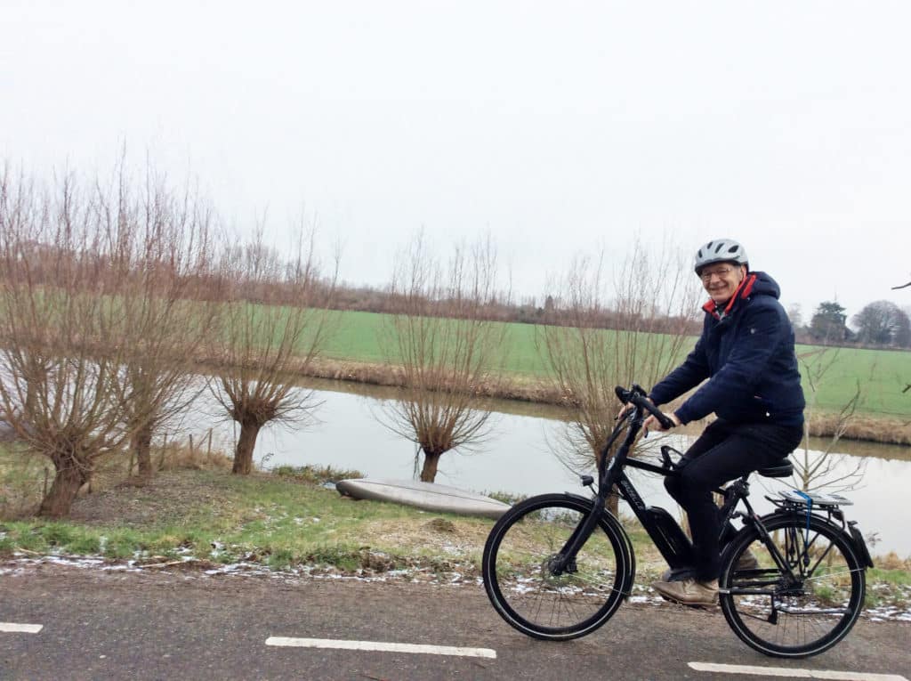 Peter op speedbike
