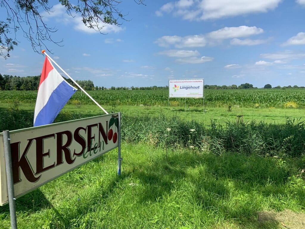 Billbaord Voedselbos kersen