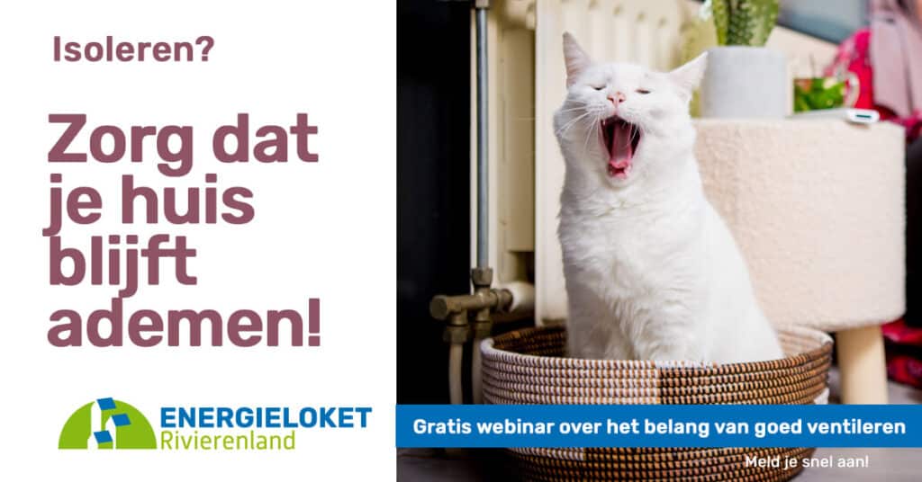 Webinar isoleren